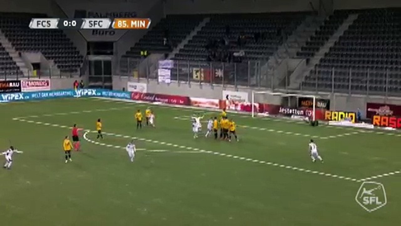 Schaffhausen 0:1 Servette (Swiss Challenge League 12 February )