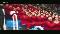 Kuzey Korelileri,n olimpiyatlarda takımlarına destekleri sosyal medyayı salladı