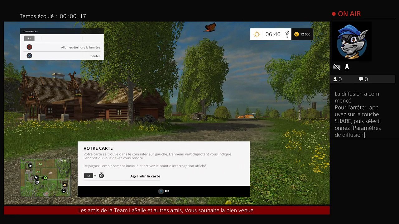Diffusion PS4 en direct de fabrice10081974