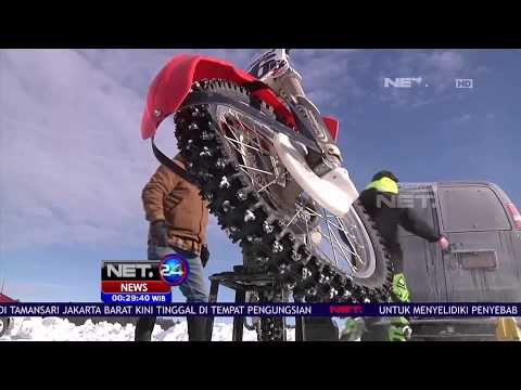Olahraga Ekstrem, Adu Cepat Di Atas Danau Beku - NET 24
