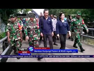 Menkes Kunjungi Pasien Di RSUD Agats