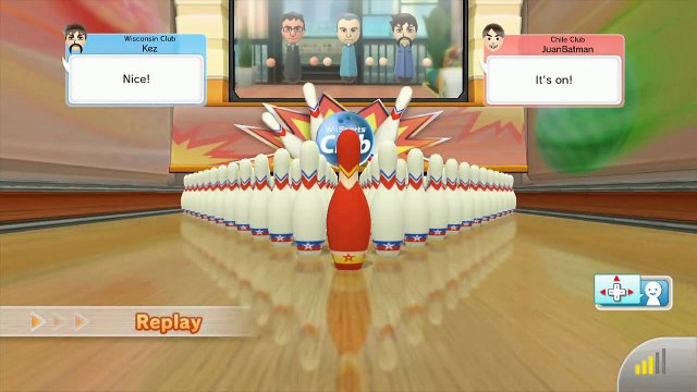 Wii Sports Club: 100-Pin Bowling (Online Match)
