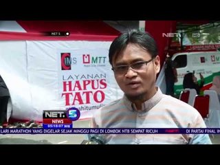 Layanan Hapus Tato yang Dipadati Warga - NET5