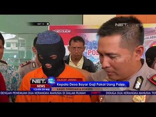 Kepala Desa Bayar Gaji Pakai Uang Palsu - NET12