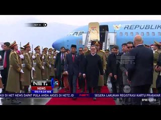 Presiden & Rombonga Dikawal Ketat Saat Tiba Di Afghanistan - NET 24