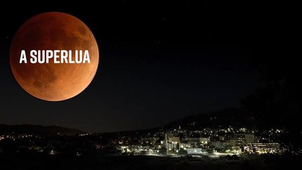 Entenda a superlua azul de sangue