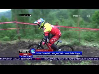 Jalur Downhill Dengan Trek Jalur Berbatuan - NET 12