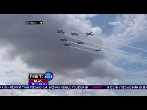 Tim Jupiter TNI AU Latihan Aerobatik di Tanjung Pinang NET24