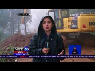 Bencana Longsor Di Bogor Evakuasi Dilakukan Dengan Alat Berat - NET 16