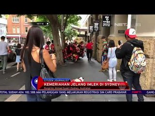 Kemeriahan Jelang Imlek Di Sydney - NET 10