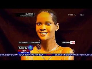 Seniman Haidahi Rihanna Patung Aspencrow - NET 12