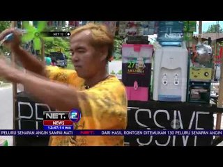 Viral Penjual Es Berdagang Sambil Atraksi - NET 12