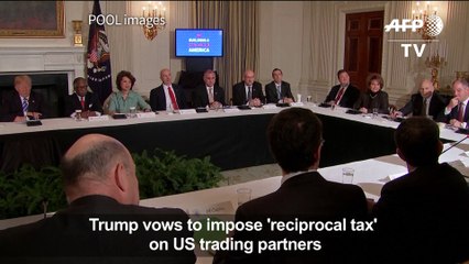 Trump vows 'reciprocal tax' on trading partners