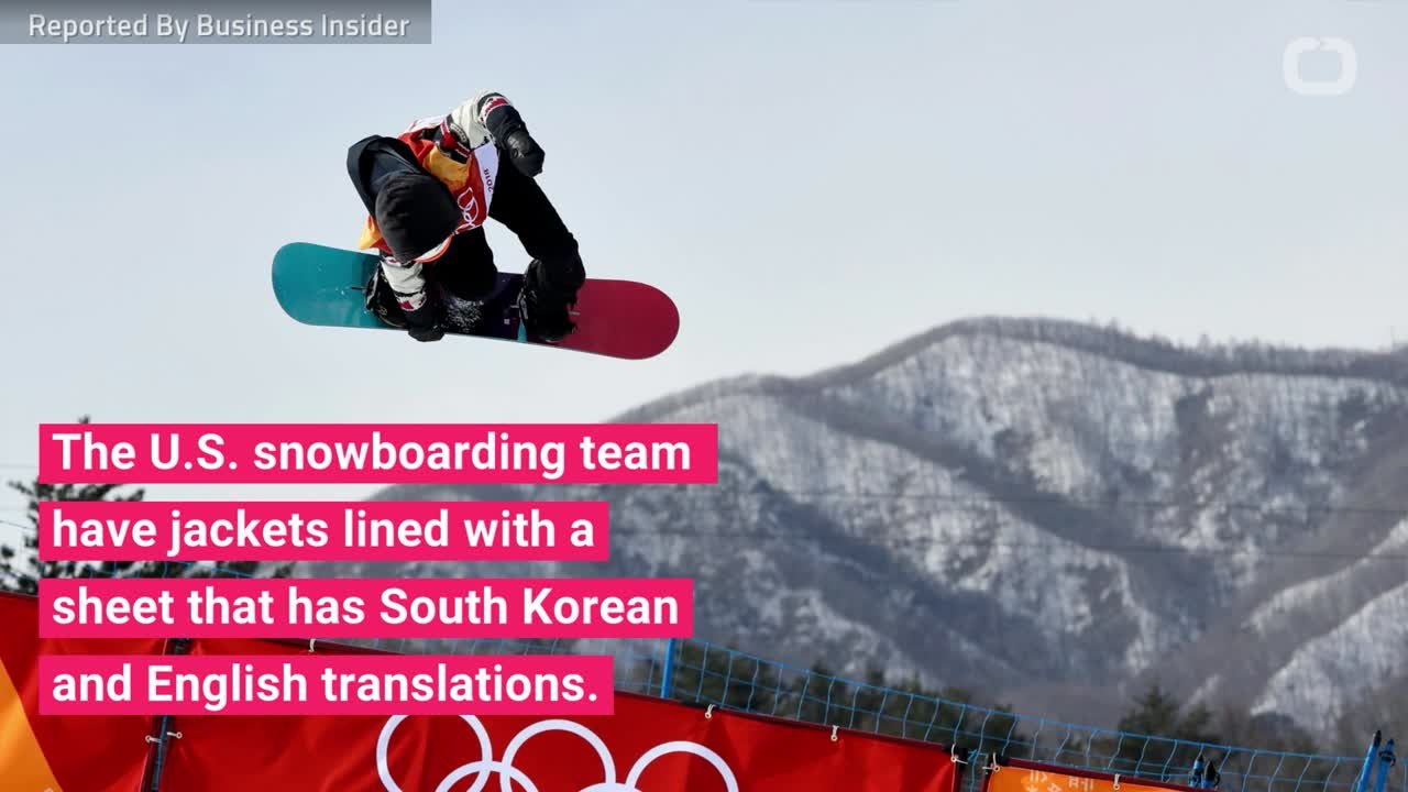 The US Snowboarding Team's Jackets Could Helpful In More Ways Then One