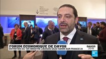Saad Hariri à Davos : 
