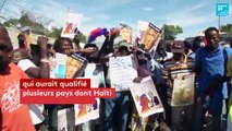 Les Haïtiens exigent des excuses de Trump