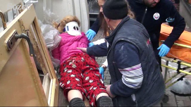 Cihangir’de genç kadının inanılmaz kurtuluşu