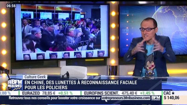 Anthony Morel: Des lunettes à reconnaissance faciale pour la police chinoise - 13/02