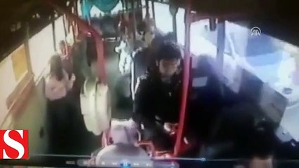 Şehit annesine hakaret eden otobüs şoförü gözaltına alındı