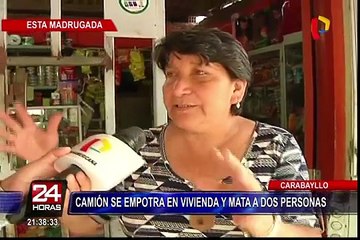 Carabayllo: sujeto que mató a dos personas con camión manejaba con licencia vencida