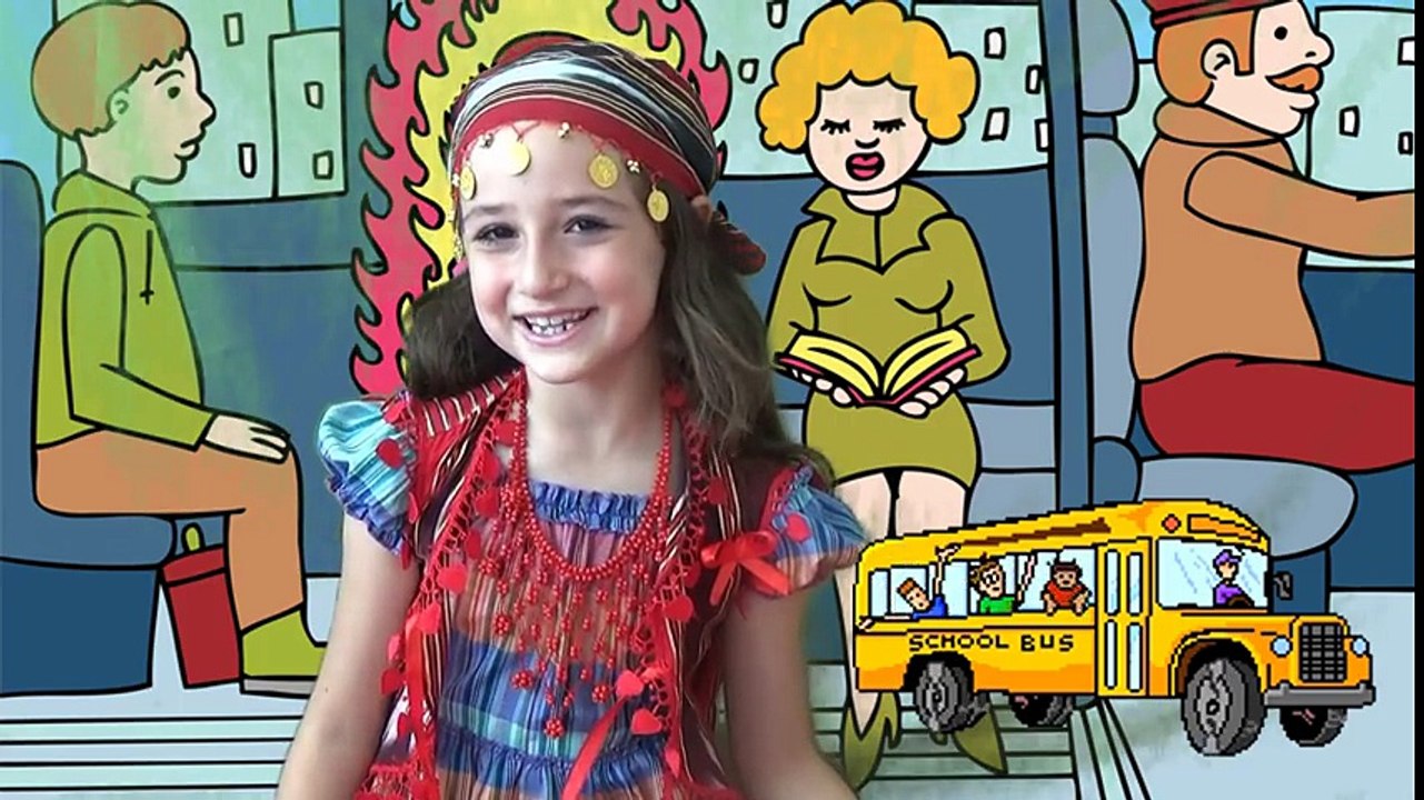 Sevimli Dostlar Otobüsün Tekerleği Yuvarlak Şarkısı | Otobüsün Tekerleği Dönüyor |