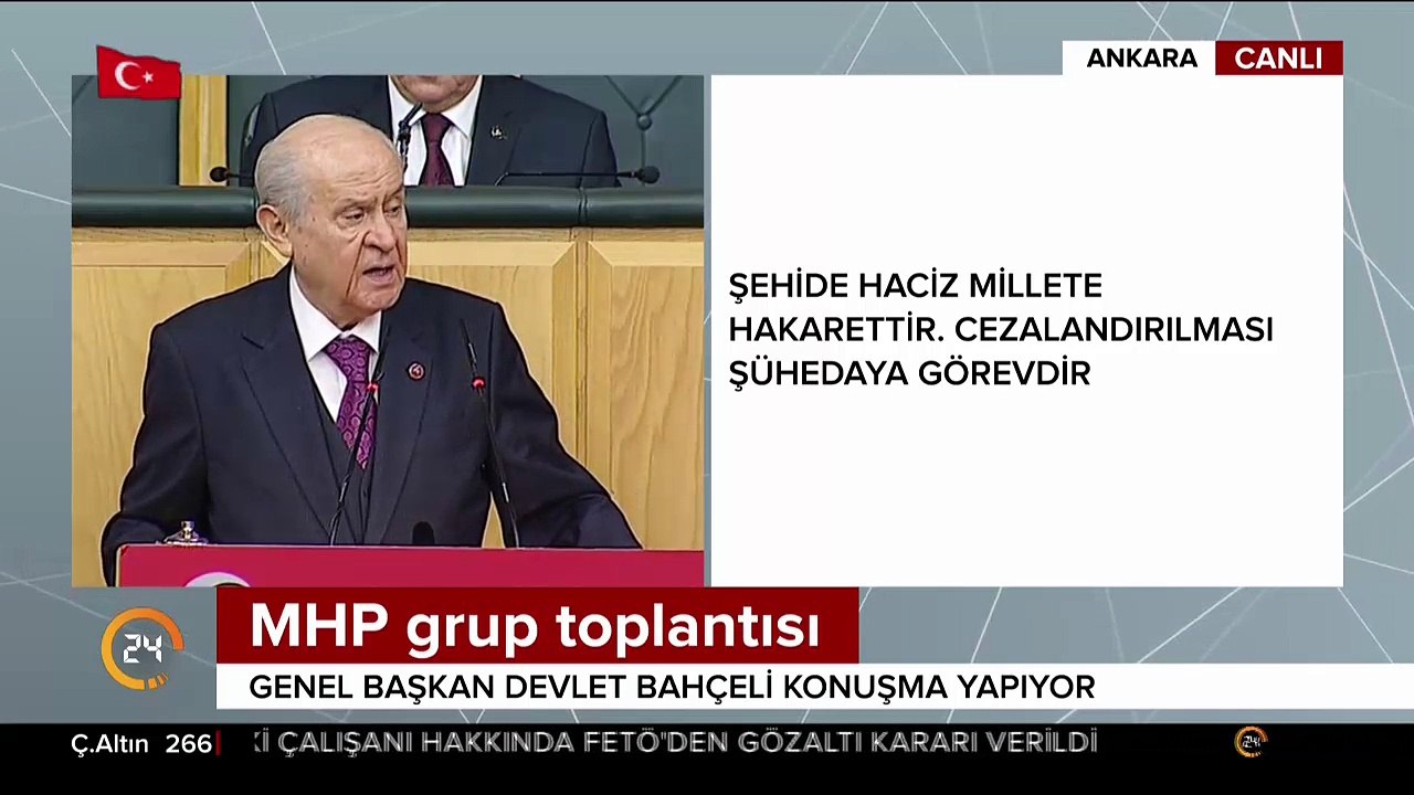 MHP lideri Bahçeli: Haine mesaj verdim ancak yankısı işbirlikçilerden geldi