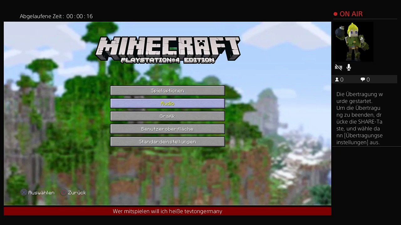 PS4 minecraft deutsch