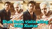 Shah Rukh visits ailing Dilip Kumar