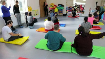 Down sendromlu çocuklara özel dans kursu