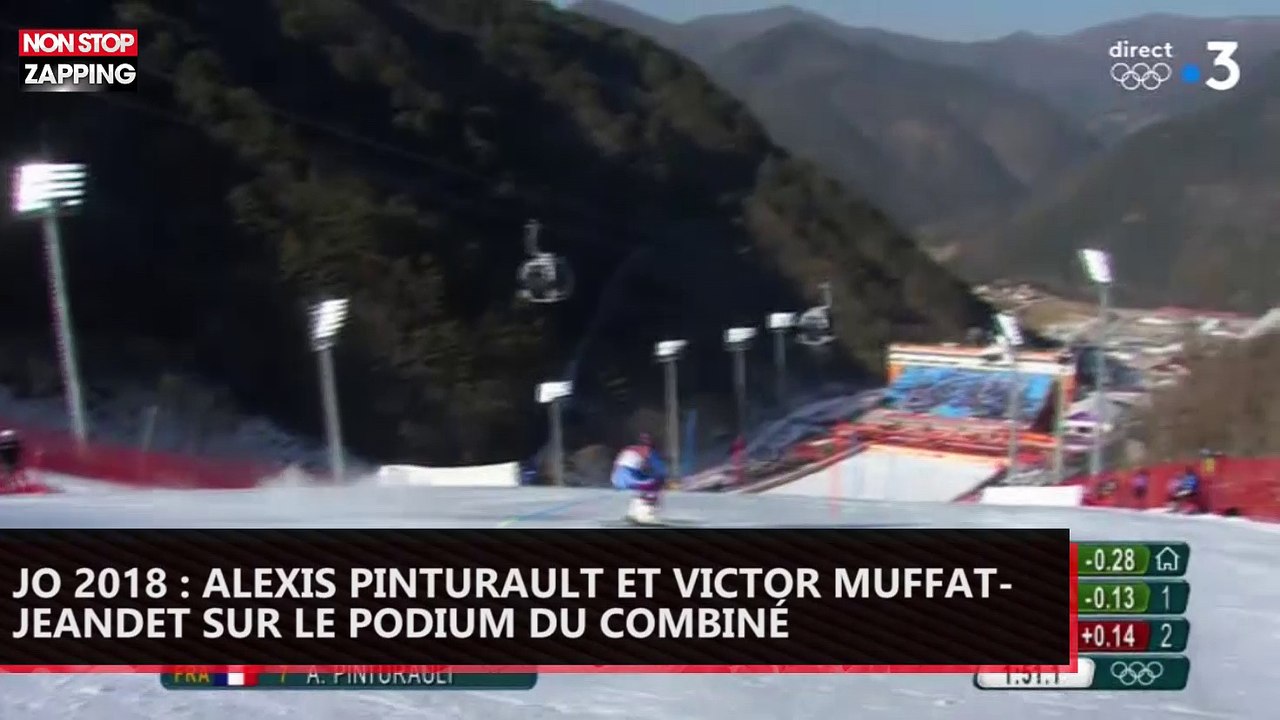 JO 2018 : Alexis Pinturault et Victor Muffat-Jeandet sur le podium du combiné (vidéo)