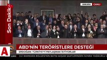 Cumhurbaşkanı Erdoğan: Ölürsek şehit, kalırsak gazi diyen bir milletin üstesinden gelemeyeceği hiçbir mücadele yoktur