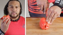 50 People Try to Chop & Deseed a Pepper