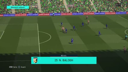 Pes League Full Manual Prima Divisione (II Giornata)