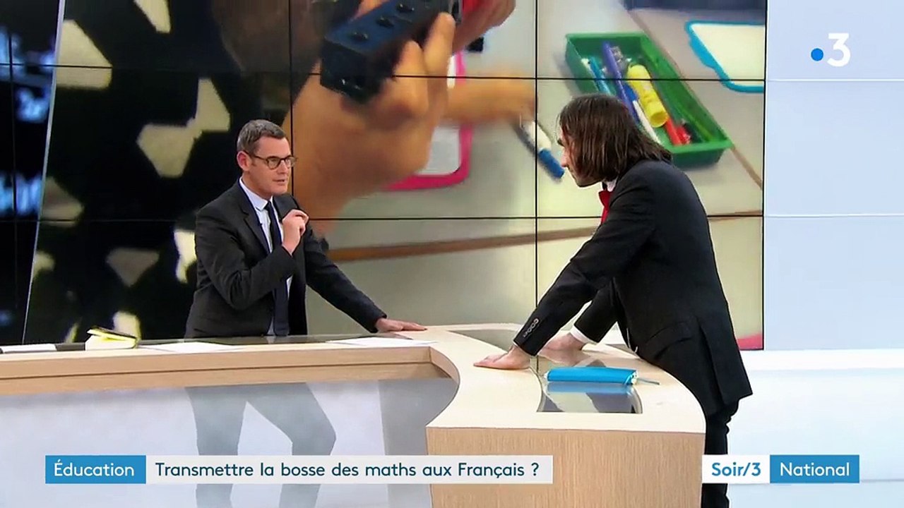 Maths : "La plus urgente des mesures, c'est la formation des enseignants", selon Villani