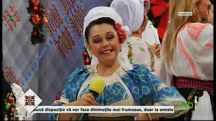 Anuta Arghiroi - Pupati-as buzele tele (Seara buna, dragi romani! - ETNO TV - 28.12.2017)