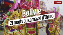 Bolivie : 21 morts au carnaval d'Oruro