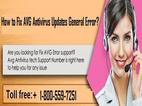 1-800-559-7251 How to Fix AVG Antivirus Updates General Error?