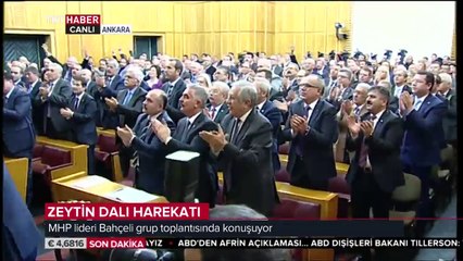MHP Genel Başkanı Bahçeli: Kimse Türk milletine Menbiç'ten parmak sallamaya kalkışmasın