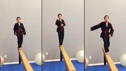 Le gros fail d'un jeune sportif