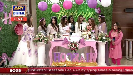 Abeel's New Born Daughter's Celebration In Good Morning Pakistan clip