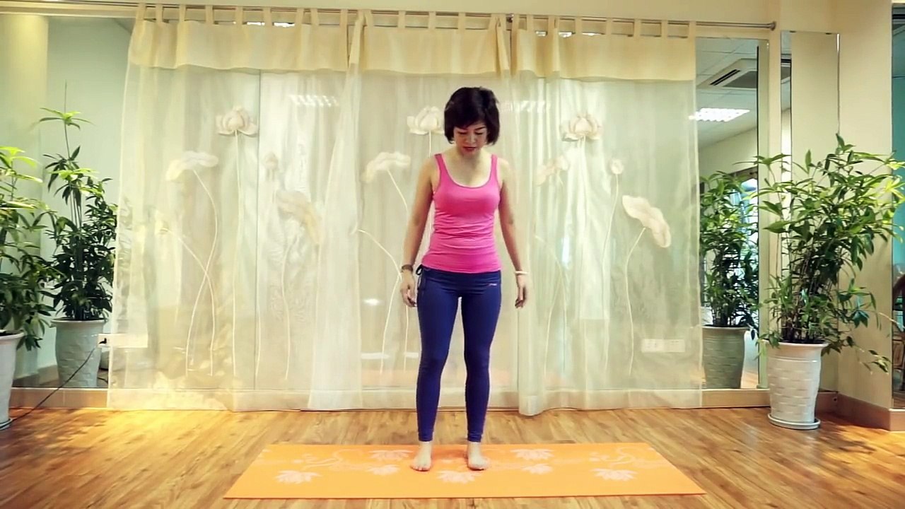 Yoga cơ bản - Tư thế trái núi vươn tay - [Nguyễn Hiếu Yoga]