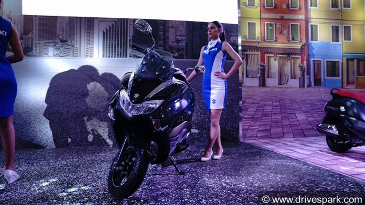 Auto Expo 2018: Suzuki Burgman Street First Look, Price, Features, Specifications - DriveSpark