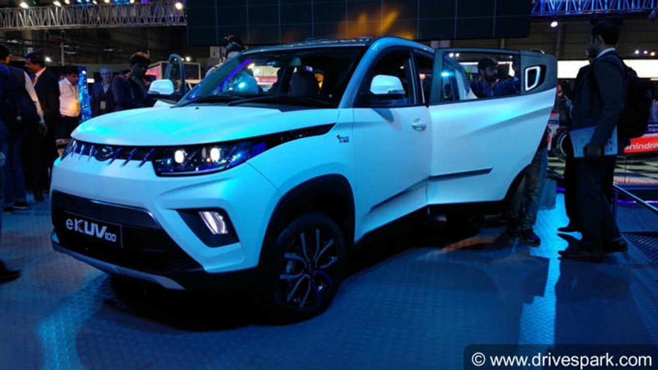 Auto Expo 2018: Mahindra KUV100 Electric Launch Details, Specifications, Features - DriveSpark