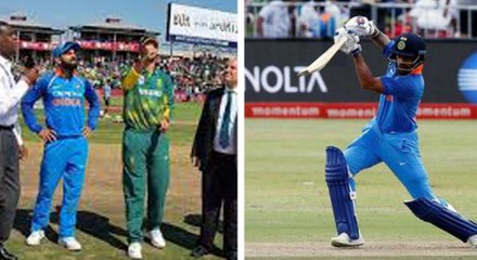 5வது ஒருநாள் போட்டி...களம் இறங்கிய இந்திய அணி...வீடியோ