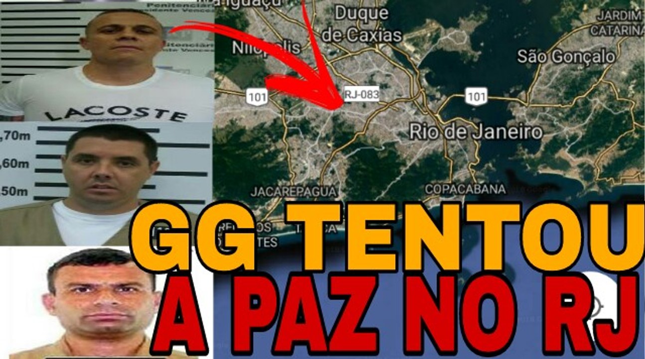 PCC TENTOU A PAZ NO RIO DE JANEIRO
