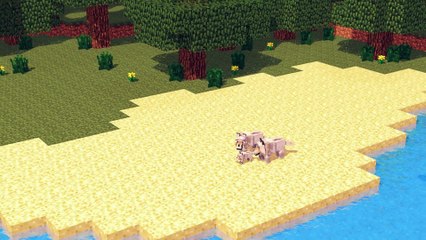 Wolf Life Full Animation - Alien Being Minecraft Animation