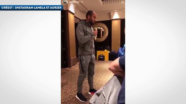 Le bizutage de Lucas Moura à Tottenham