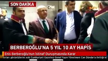 Enis Berberoğlu'nun İstinaf Duruşmasında Karar