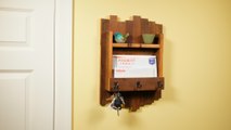 Saturday Morning Workshop: Reclaimed Wood Key Hanger