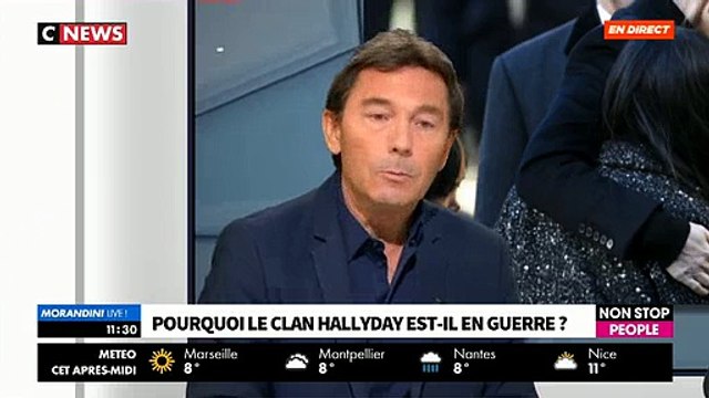 Héritage Johnny - Renaud Revel, journaliste: J'ai eu David Hallyday. Il est effondré, il est brisé